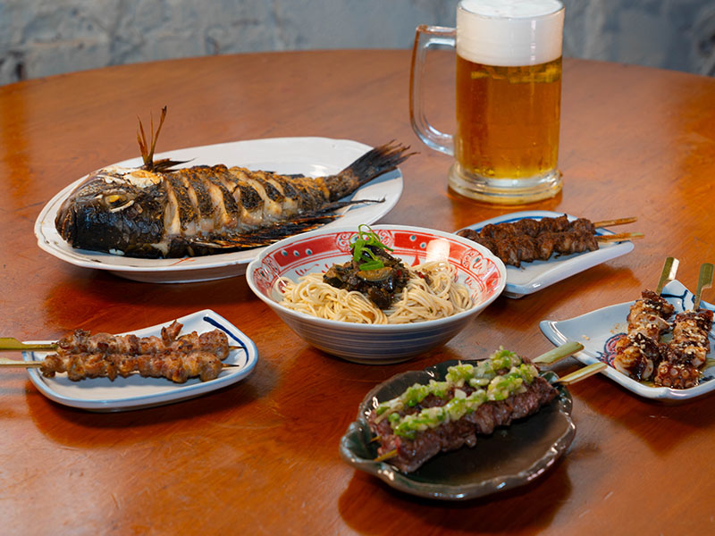 南京復興美食l台日混合特色老宅串烤居酒屋 記得預約避免撲空