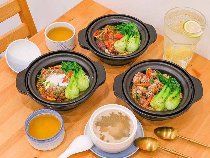 台中大里|臉書社團大推的「港式煲仔飯」鍋巴鎖入濃郁醬香!