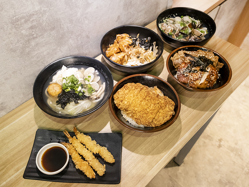 深藏淡水的日式美味│丼飯、炒麵主食多樣化 餐點份量隨心配