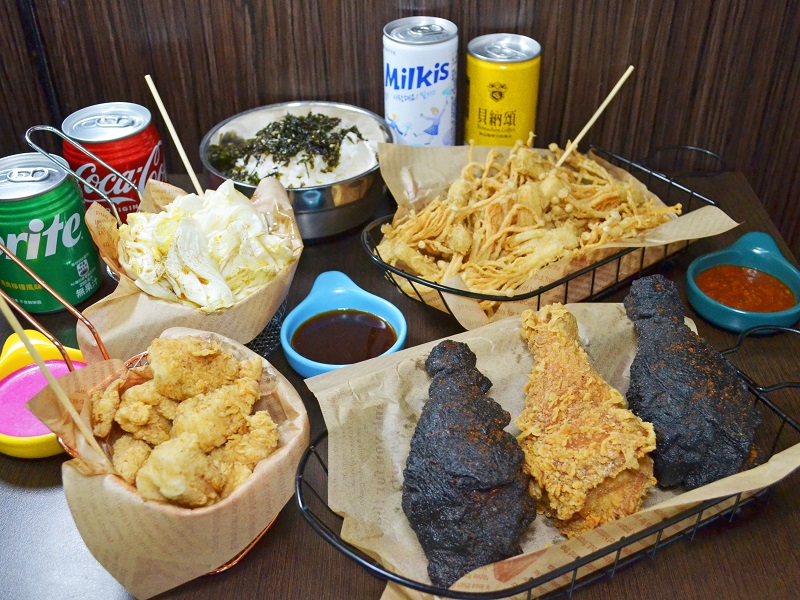 新豐人氣炸雞│獨家黑皮雞腿香脆無比 加點銅板價小點更滿足