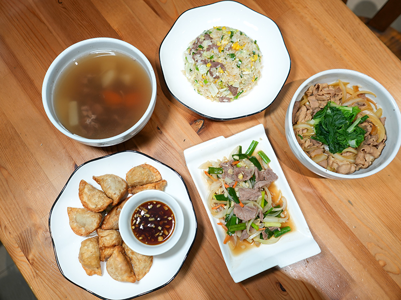 老饕指名！善化溫體牛每日新鮮直送　揚膳手工餃子煎炸都美味