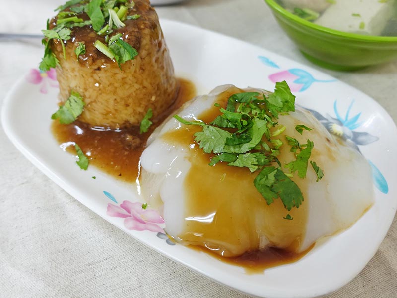 銅板美食超值組合 員林必吃 員林北門肉圓 口感q彈不油膩 Sharelife 台灣旅行趣