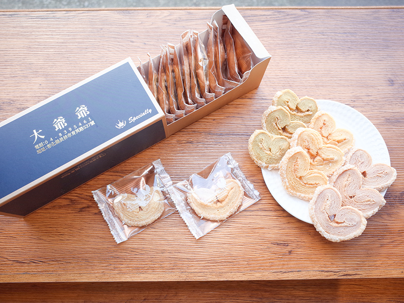員林學區裡的點心王!綜合口味的蝴蝶酥越吃越上癮!