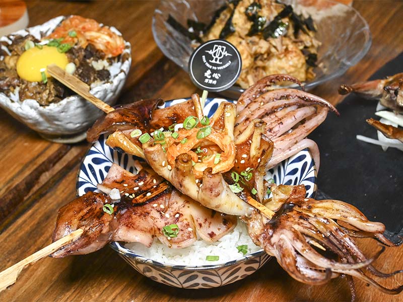 台中逢甲居酒屋藏好料,「走心居酒坊」純手作丼飯超美味