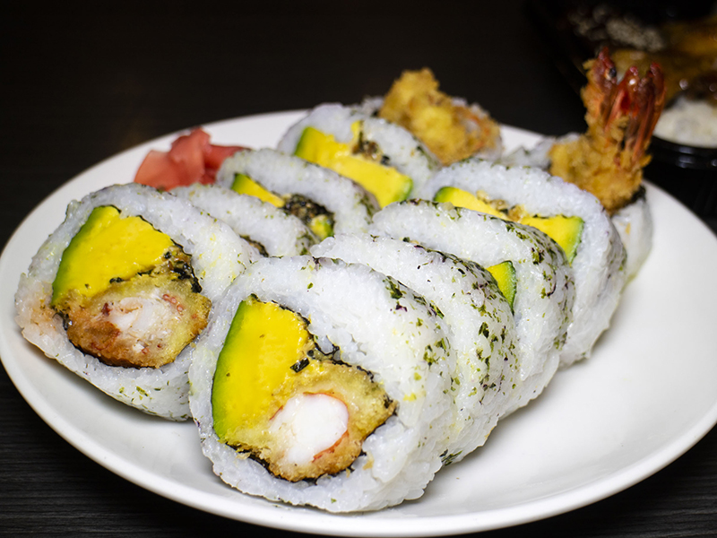 斗六日式料理名店!酪梨炸蝦壽司入口滑順 蝦肉肥美超滿足