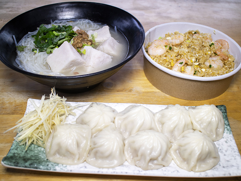 南投大碗美食推薦!芋頭米粉鬆軟綿密 炒飯粒粒分明超好食