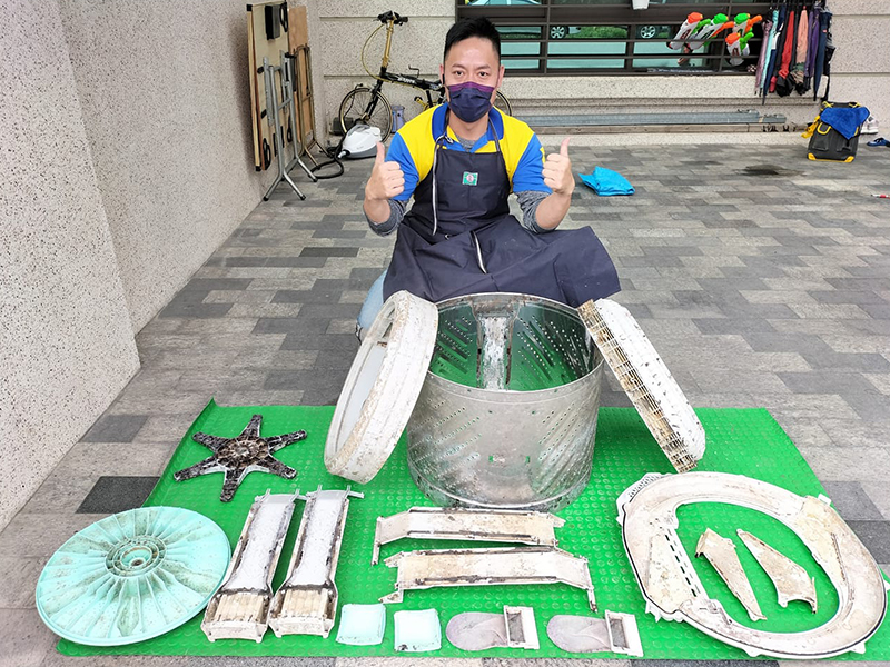 水管 冷氣 洗衣機水塔樣樣精!想煥然一新找「洗潔一空」