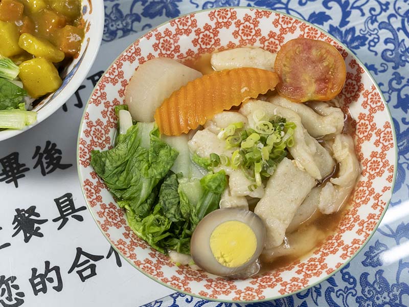 南投美食 【空集合麵館】必吃手工麵疙瘩!佐清爽番茄湯頭