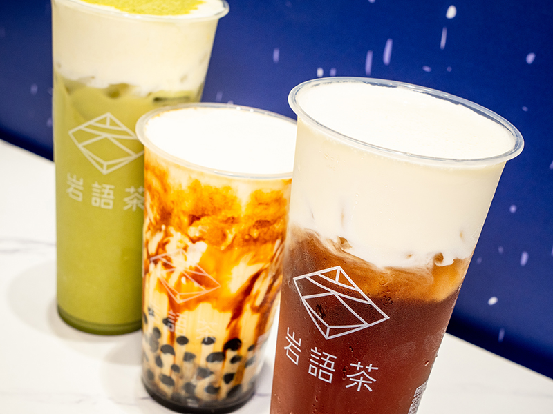 台中奶蓋茶飲首選,【岩語茶】特調岩鹽奶蓋讓人愛不釋手