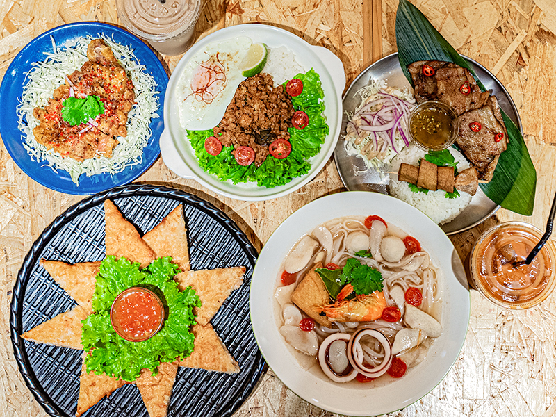 【曼谷市場】新竹巨城三民店,中西合併的泰式精緻料理
