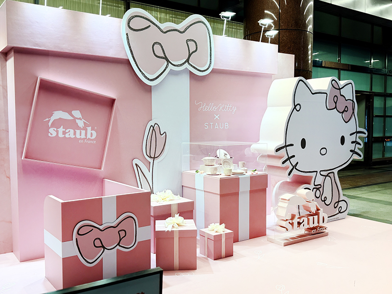 少女心直接爆發！STAUB×Hello Kitty粉紅快閃台中 最後倒數